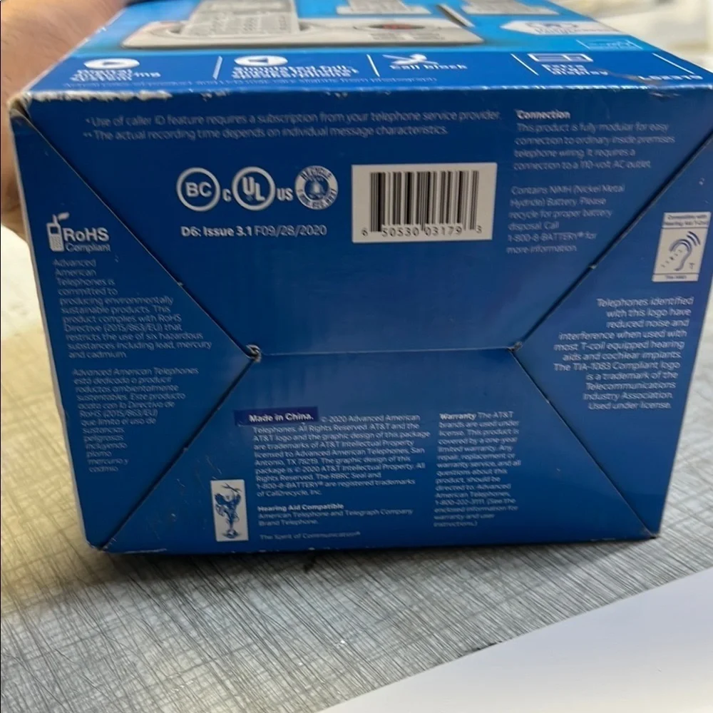 Silver 3 Handset Answering System